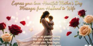 Express your love: Heartfelt Mother’s Day Messages from Husband to Wife
