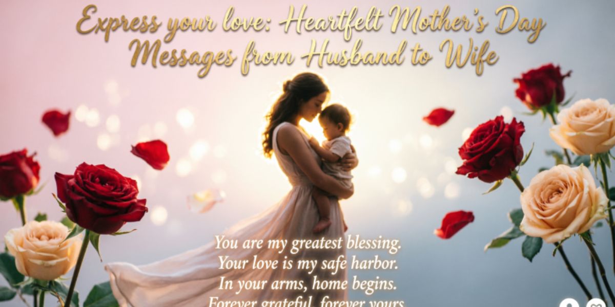 Express your love: Heartfelt Mother’s Day Messages from Husband to Wife