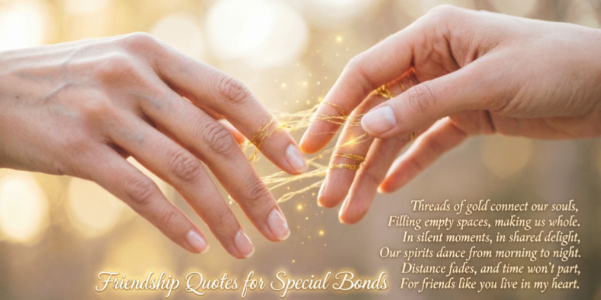 Friendship Quotes for Special Bonds