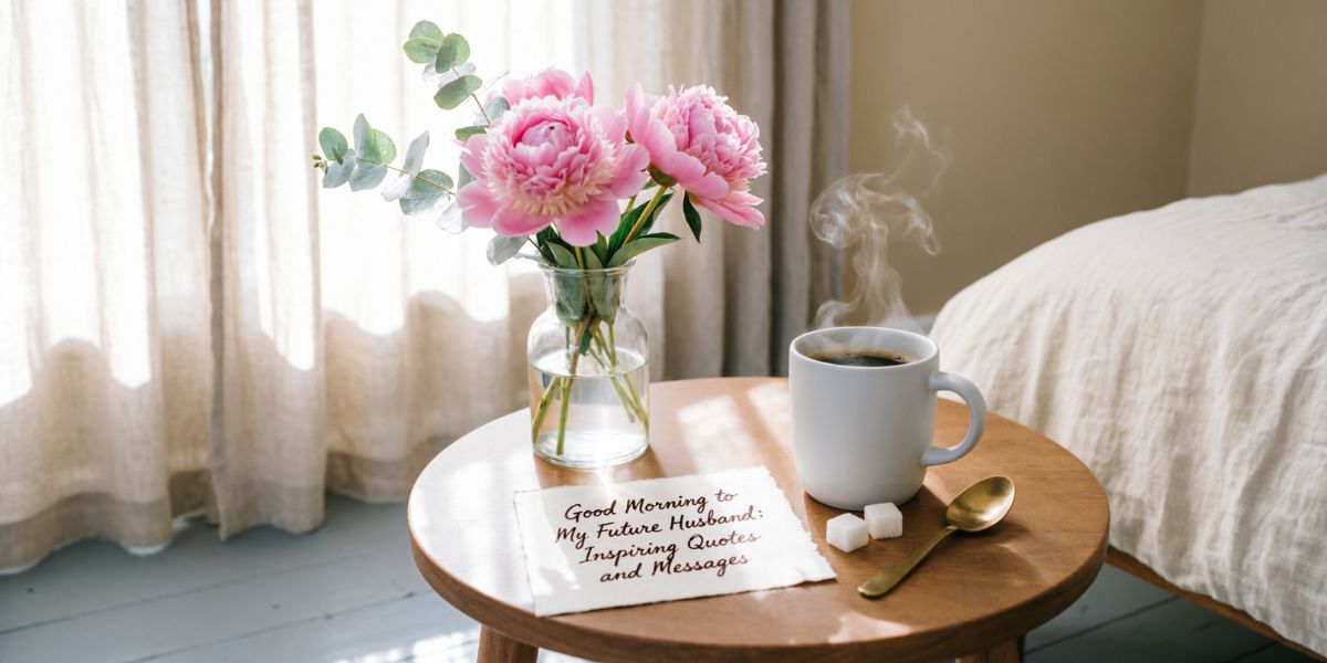 Good Morning to My Future Husband: Quotes and Messages