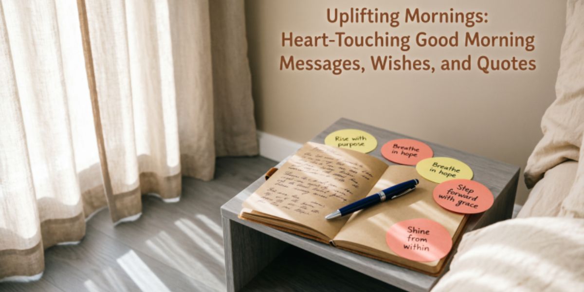 Uplifting Mornings: Heart-Touching Good Morning Messages, Wishes, and Quotes