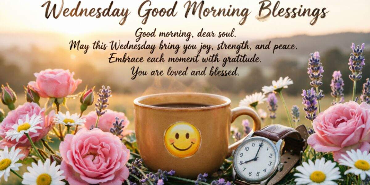 Wednesday Good Morning Blessings Quotes