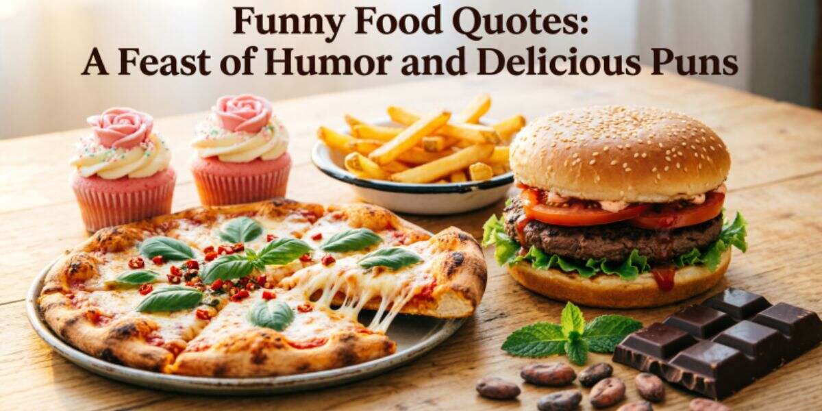Funny Food Quotes: A Feast of Humor and Delicious Puns