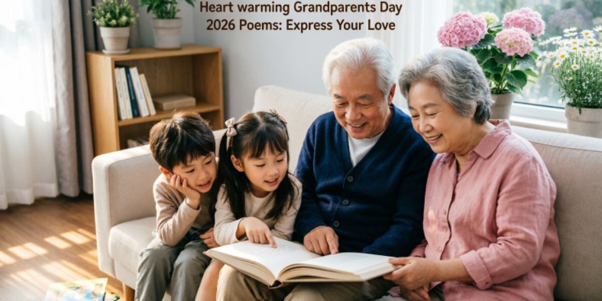Heartwarming Grandparents Day 2026 Poems: Express Your Love
