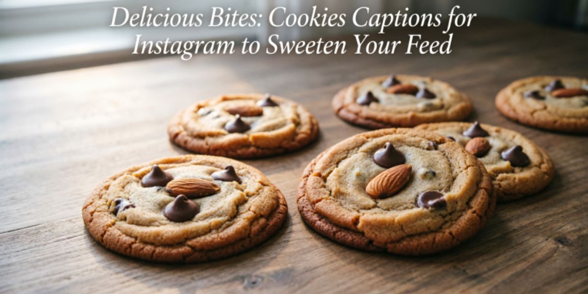Delicious Bites: Cookies Captions for Instagram to Sweeten Your Feed”