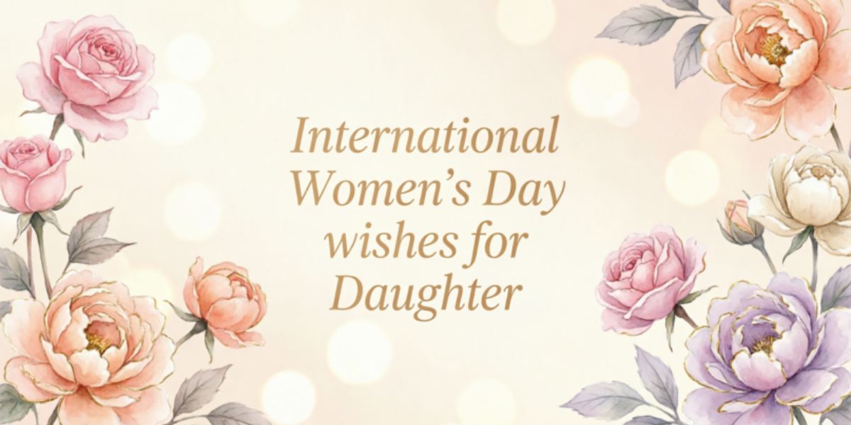 International Women’s Day wishes for Daughter