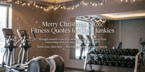 Merry Christmas 2026: Fitness Quotes for Gym Junkies