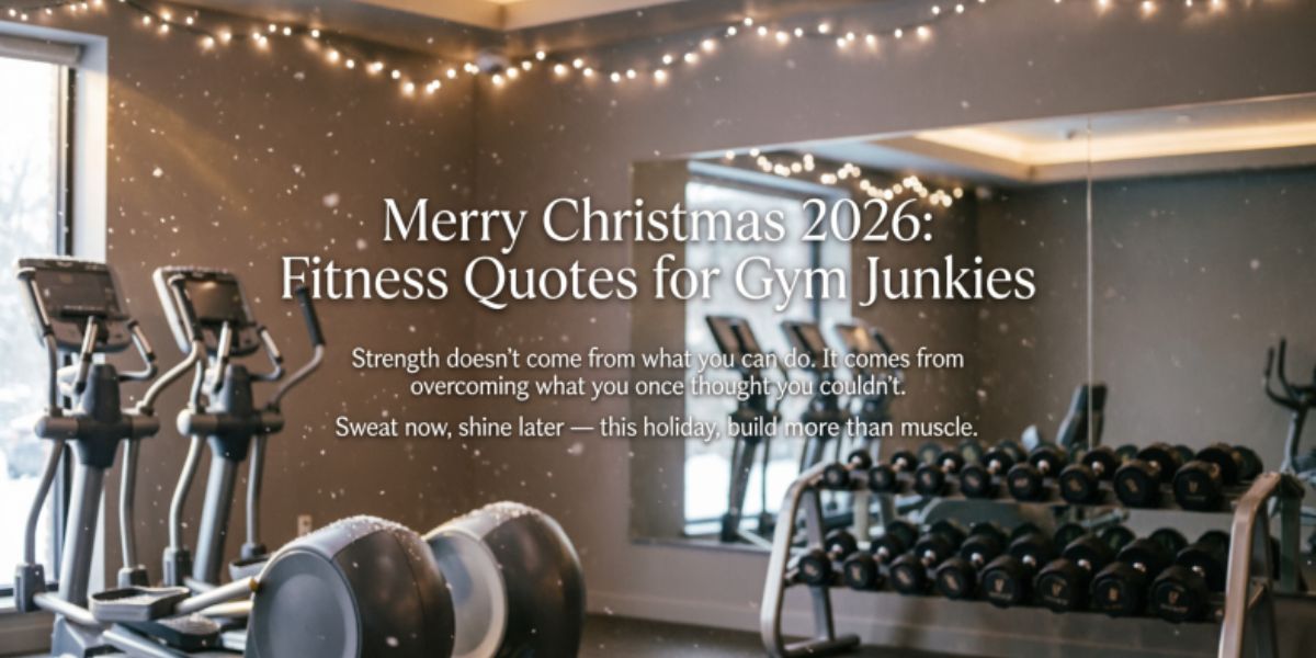 Merry Christmas 2026: Fitness Quotes for Gym Junkies