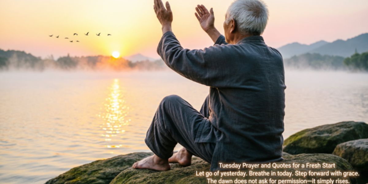 Tuesday Prayer and Quotes for a Fresh Start
